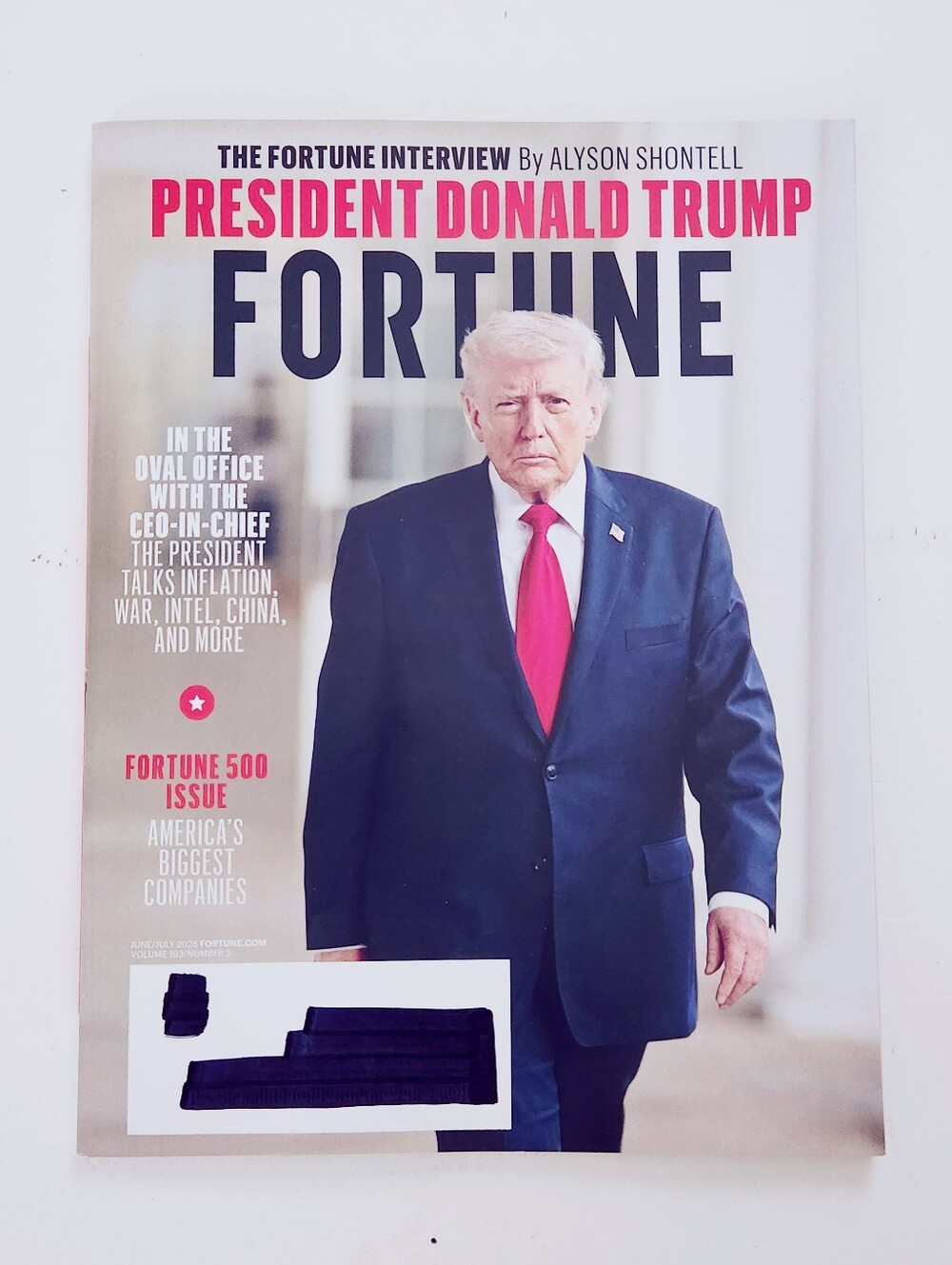 🍭7/$15 Fortune Magazine June/July 2026 President Donald Trump